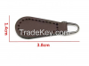Wholesale Custom Logo Leather Zipper Puller Leather Zipper For Garment