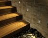 Focus industries and home stair decorate led step light with low power surface mount led step light, 12v led step lights