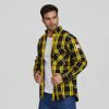 Wholesale Mens Flame Resistant Plaid shirt Breathable 100% Cotton Work Shirts