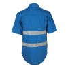 Costom construction shirts welders clothing  high visibility button workwear short shirt with reflective