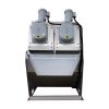 Sanshine HDL-302 model stainless steel screw press dewatering sludge machine screw press filter solid liquid separator