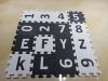 36pcs alphabet and number kid play mat EVA interlocking foam jigsaw puzzele mat