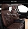 Universal Mesh fabric PVC PU pure half leather car seat cover