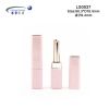 Light pink romantic luxury unique makeup long private label plastic square empty lipstick tube packaging