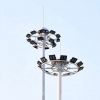 New Design Outdoor Adjustable Airport Stadium 2400W High Pressure Sodium LED Flood light, 20M High Mast Lighting Pole Price