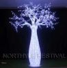 12ft height Outdoor xmas cone tree lighting decoration christmas day celebration waterproof IP68 shopping mall decoration