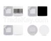 Retail shop 8.2mhz security label anti theft EAS RF labels