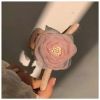 Elegant Transparent Tulle Rose Hair Claw Clip