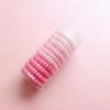 Gradient Telephone Wire Hair Ring 10pcs One box