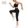 3/4 Yoga Pants Women High Waist Seamless Leggings Calf-length Pants Workout Leggings Fitness Running Tights