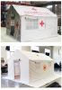 Relief tent, medical tent, emergency rescue tent, Red Cross tent