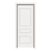 Wood plastic composite sound proof interior door