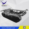 Hot sale 6 -10 ton crawler cane harvester chassis rubber track undercarriage from China YIKANG