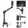 Fomito 11 inch Magic Arm + Superclamp, Adjustable 11 inch Articulating Arm Magic Arm Clamp Friction Arm with Super Clamp for DSLR Camera Rig, LCD Monitor, LED Lights, Flash Light
