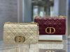 Dior's new caro Lingge CD lock messenger bag flip small chain bag shoulder messenger women's bag