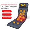 2022 New Electric Massager Shiatsu Kneading Full Body Massage Mattress Topper