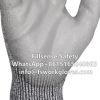 Cut Resistant Level 5 13 Gauge HPPE Liner PU Coated Anti Cut Gloves