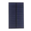 Solar panel single crystal polycrystalline small power generation panel 5vpet frosted laminate for solar charging treasure