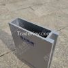 Concave fine steel for fireproof curtain wall