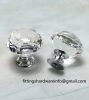 Crystal Drawer Cabinet Knob Diamond Crystal Glass Knob Handle 30mm Suitable for Dresser Kitchen Wardrobe Cabinet