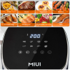 MIUI 4.5L/5L Air Fryer Without Oil Hot Air Electric Fryer with Viewable Window &amp;amp;amp; Touch Screen Home Square Deep Fryer Ocean Heart