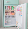 BCD-142UM Double Door Refrigerator Small Household 142L Large Capacity Retro Small Refrigerator Quick Freezing/Refrigeration
