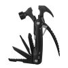 Outdoor emergency tool pocket tool claw hammer survival kit multi tool hammer with black coating