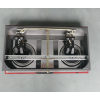 Doubel burner tempered glass gas stove