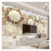 Customized Wall Mural 3d 5d 8d 16d Embossed Wall Decoration for Home TV Background Wallpaper