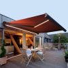 Electric Motorized Retractable Roof Awning LED Light