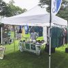 big outdoor commercial trade show exhibition tent