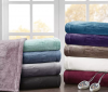 Washable Soft Plush Sherpa Flannel Eelecric Heated Blanket for Winter