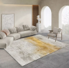 Luxury Grey And Golden Printed Living Room Home Turkey Decorative Rugs Carpet