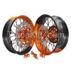 Wholesale 17 inch 36 Spoke Aluminum Alloy CNC SXF CRF 250 450 Motorcyc