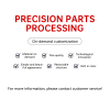 One piece customization of precision machining hardware accessories Customized products