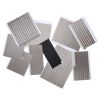 2022 New Material Polymer Fiber Silver Gray Roll EMI Shielding 15mm all-round conductive sponge tape
