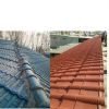 Hydraulic cement colored corrugated roof tile making machine