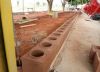 Low price manual interlocking block machine to make brick