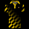  Custom Sublimation Polo Shirt  of Yellow and Black Colors 