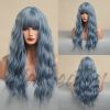 Long Curl Hair Wig Cap , Wig Headgear Cosplay Wig With Lace elastic inner mesh