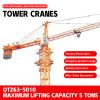 tower type crane construction crane QTZ63-5010 flat head tower cranetower type crane construction crane flat head tower crane