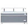 Double unit combination cabinet commercial capacity frost-free