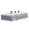 Double unit combination cabinet commercial capacity frost-free