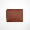 leather Trifold  men w...