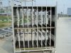 Assembly Line Side Racks with Quad Steer Towable Cart/ Towable Rack Cart
