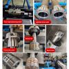 HSG type engineering hydraulic cylinder, HSG series double acting single rod piston hydraulic system for reciprocating linear mo