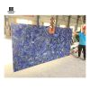 Customized Blue Lapis Lazuli Tile Gemstone Semiprecious Stone Slab