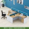 Desk with filing cabinet, 1seat/2/4seats, please contact customer service before ordering  