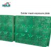 Electrical single green printed circuit board PCB/PCBA in Aluminum FR4 CEM3 Basic