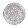 China Manufacturer Customizable 13 Inch Nordic Style Light Luxury  Glass Plate For Party